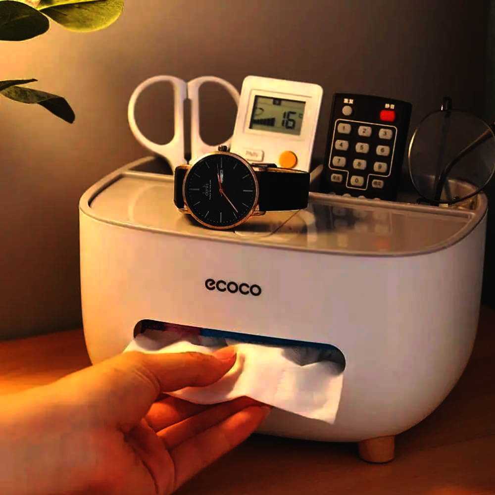 Multi Functional Tissue Box