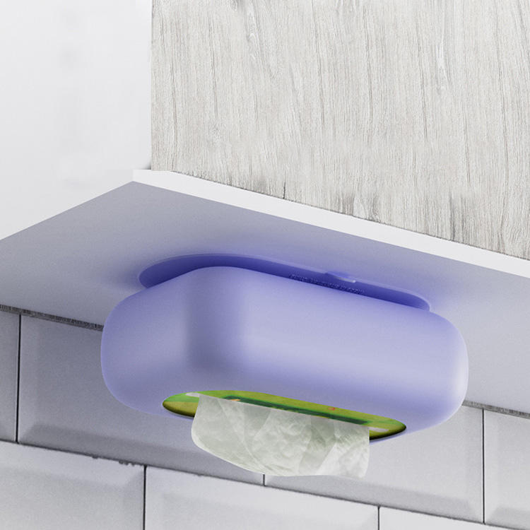 Silicon Tissue Box with Suction